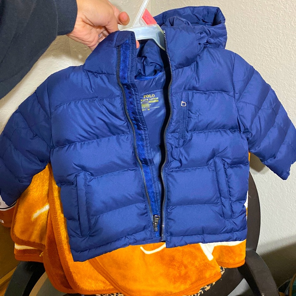 NAVY BLUE Boys 3T Ralph Lauren Jacket